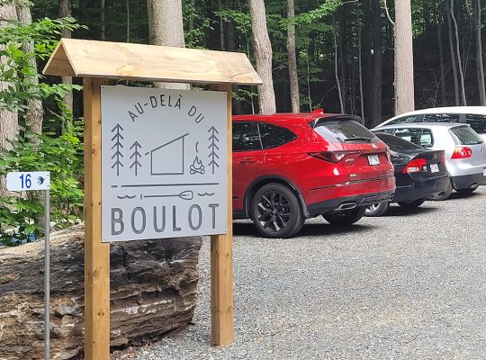 Stationnement d'Au-delà du boulot
